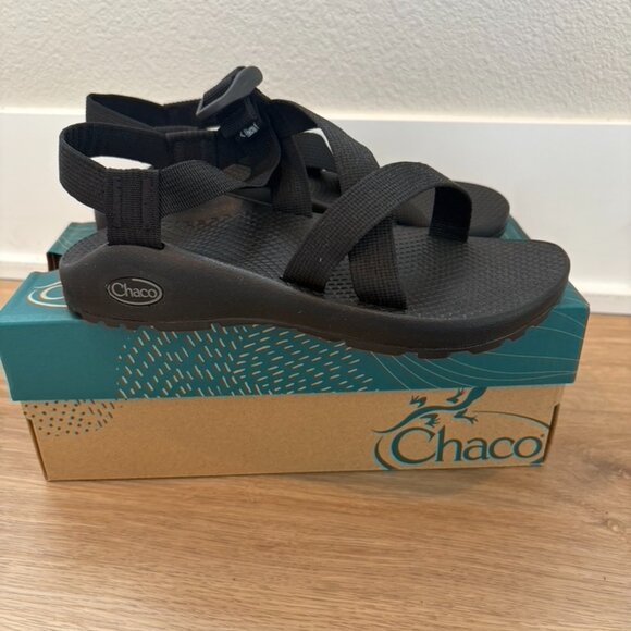 Chaco Z1 Classic Black Sandals Size 6 Womens NEW - Picture 1 of 6